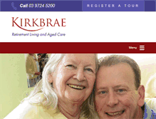 Tablet Screenshot of kirkbrae.org.au